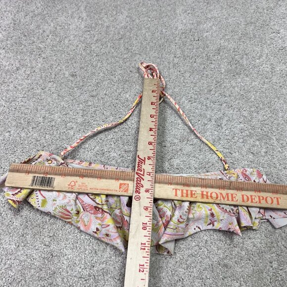 Victoria’s Secret Swimsuit Top Multicolored Floral Women’s Size Medium - Picture 2 of 10